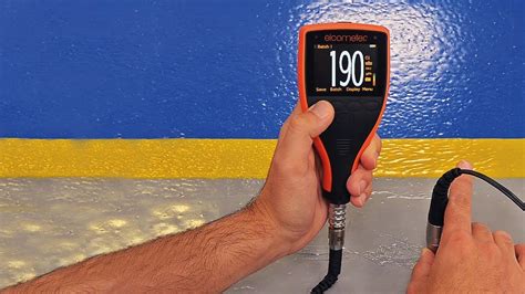 concrete coating thickness gauge